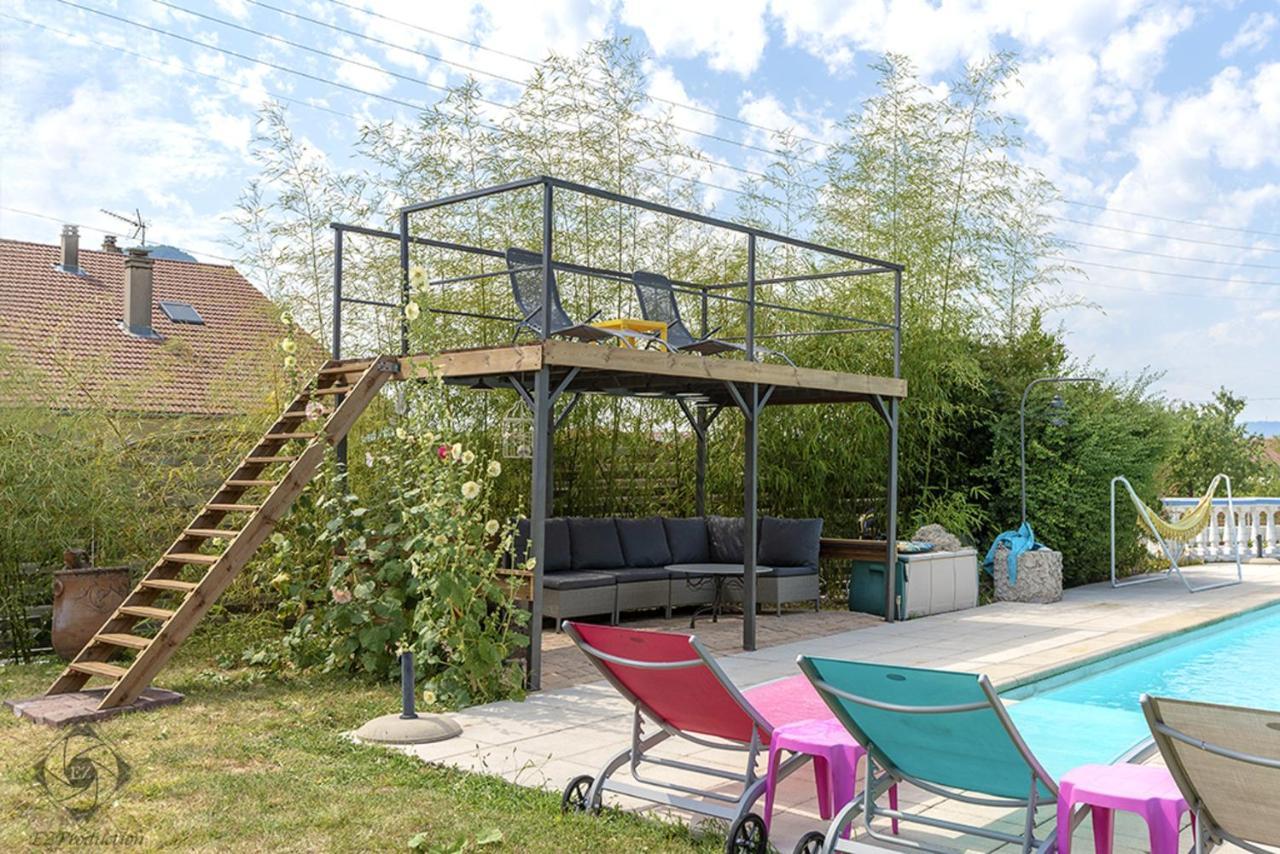 Appartement Lumineux A Voreppe Avec Piscine מראה חיצוני תמונה